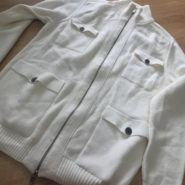[BUNJANG] Lacoste Knit Jumper / 라코스테니트점퍼