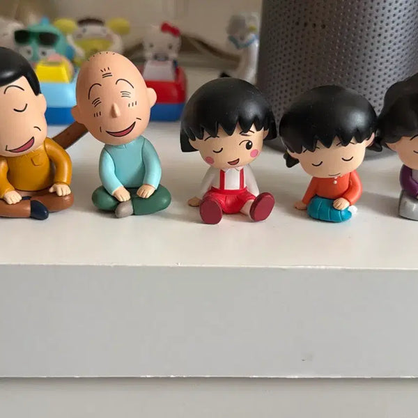 [BUNJANG] Maruko Shoulder Bump Gacha Figure Set / 마루코 어깨쿵 가챠 피규어
