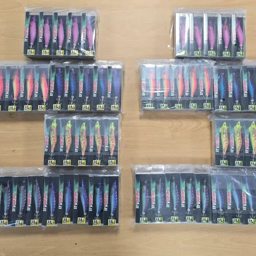 [BUNJANG] TipRun Egg Lures 120 Count Bundle Set / 팁런에기 새상품 120개 21만원 팝니다