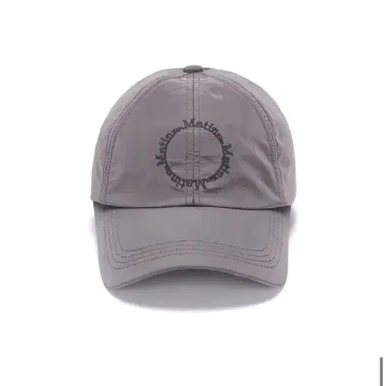 [BUNJANG] Matinkim Crisp Logo Ball Cap Silver (Charcoal) New / 마뗑킴 크리스프 로고 볼캡 실버(차콜) 새상품
