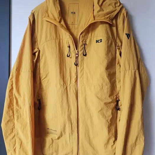 [BUNJANG] K2 Lightweight Windbreaker Jacket Mustard Yellow Size 90 / K2 케이투 25신상 경량바람막이자켓 폴1357