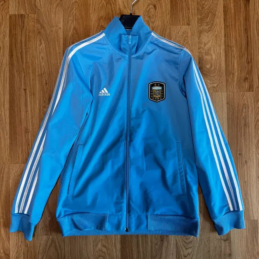 [BUNJANG] Adidas Argentina Sky Blue Mesh Track Top / 아디다스 스카이블루 아르헨티나 메시 트랙탑