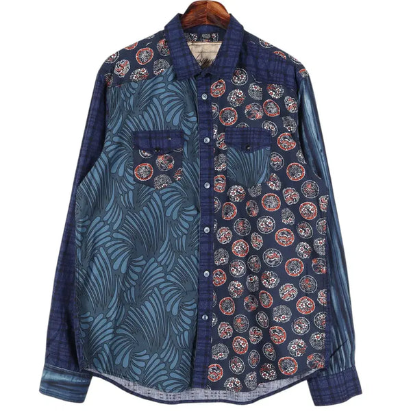 [BUNJANG] DESIGUAL Western Shirt XL / 데시구알 DESIGUAL 웨스턴 셔츠 XL / k6402