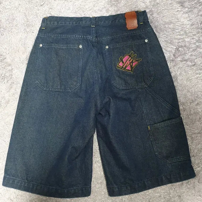 [BUNJANG] Yeseyesee Carpenter Denim Work Shorts / 예스아이씨 카펜터 데님 쇼츠 워크 반바지 m