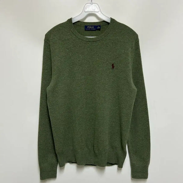 [BUNJANG] Polo Ralph Lauren Merino Wool Round Neck Knit (XS) / [여자-90 (XS)]폴로랄프로렌 메리노울 라운드 니트