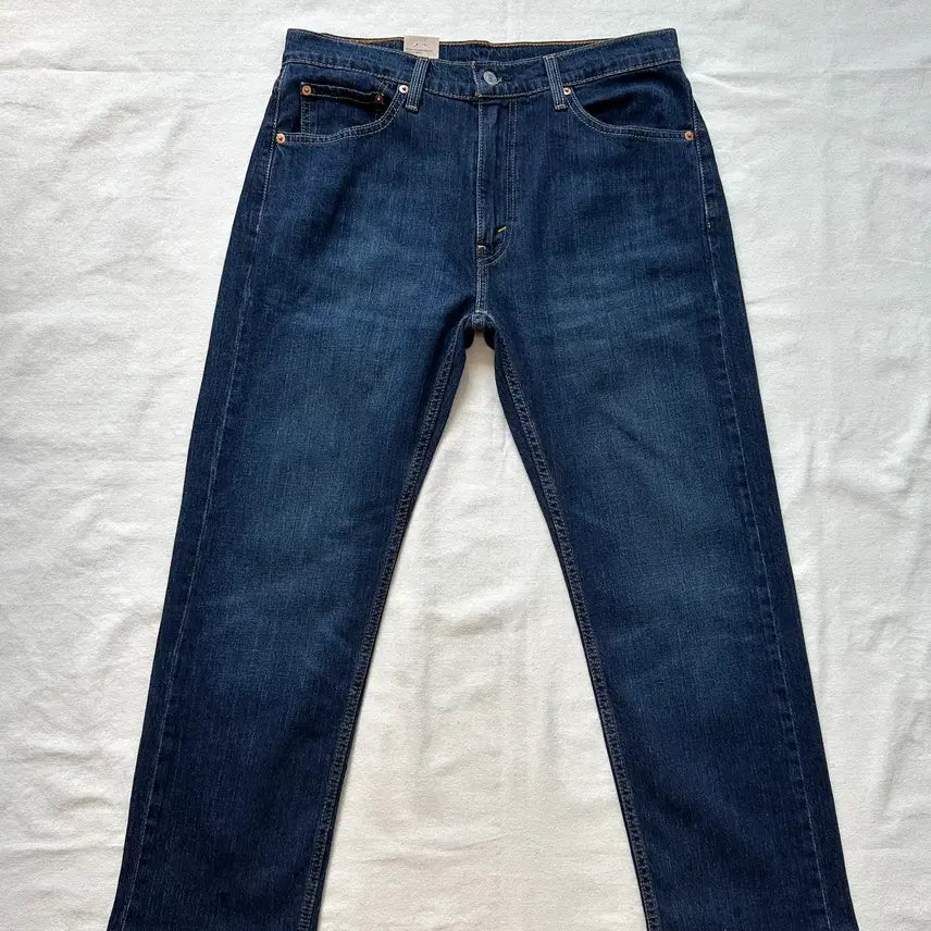 [BUNJANG] Levi's 505 Regular Straight Dark Indigo Denim Pants W33 / 리바이스 505 다크 인디고 데님팬츠 33 새상품