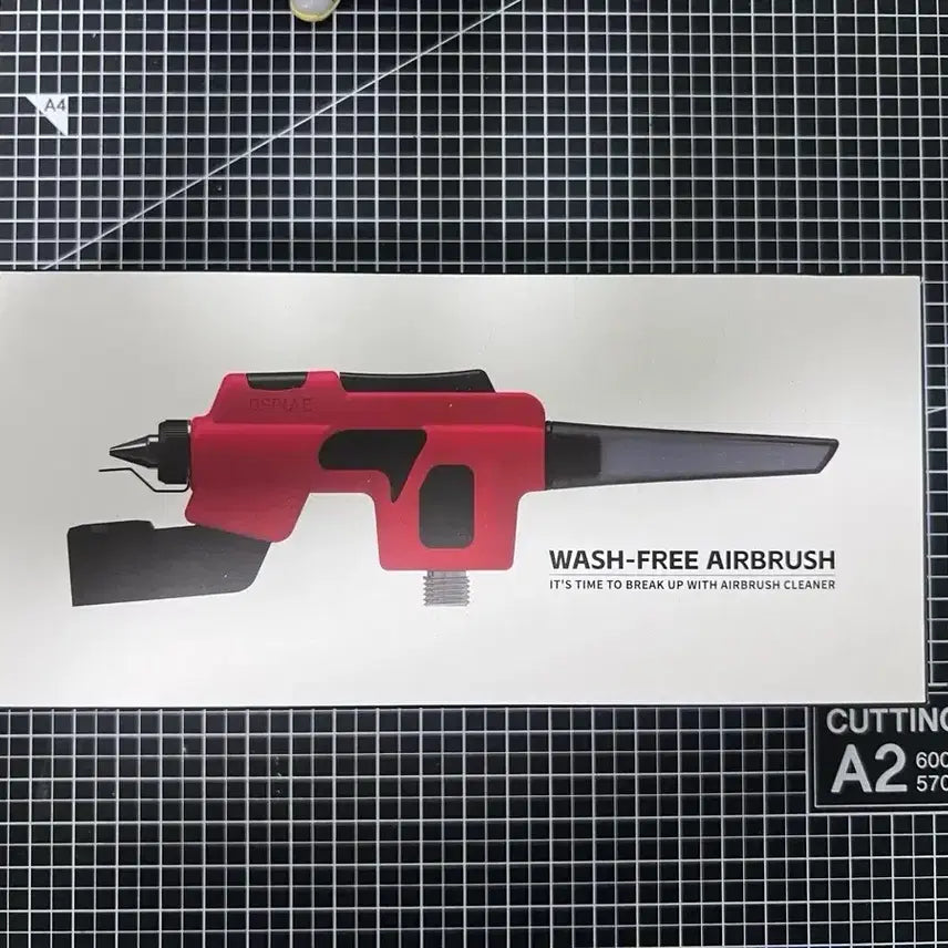 [BUNJANG] Dispire Waterless Airbrush & Hobby Mio Portable Compressor Set / 디스파이어 무세척 에어브러쉬 + 하비미오 휴대용 콤프레셔