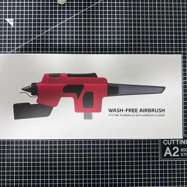 [BUNJANG] Dispire Waterless Airbrush & Hobby Mio Portable Compressor Set / 디스파이어 무세척 에어브러쉬 + 하비미오 휴대용 콤프레셔