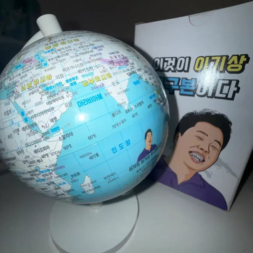 [BUNJANG] Lee Ki-sang World Globe / 세계지리 이것이 이기상 지구본이다