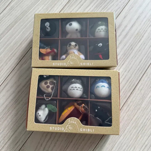 [BUNJANG] Ghibli Classic Pig Charm Bundle Set / 지브리 고전 똥키링 일괄택포