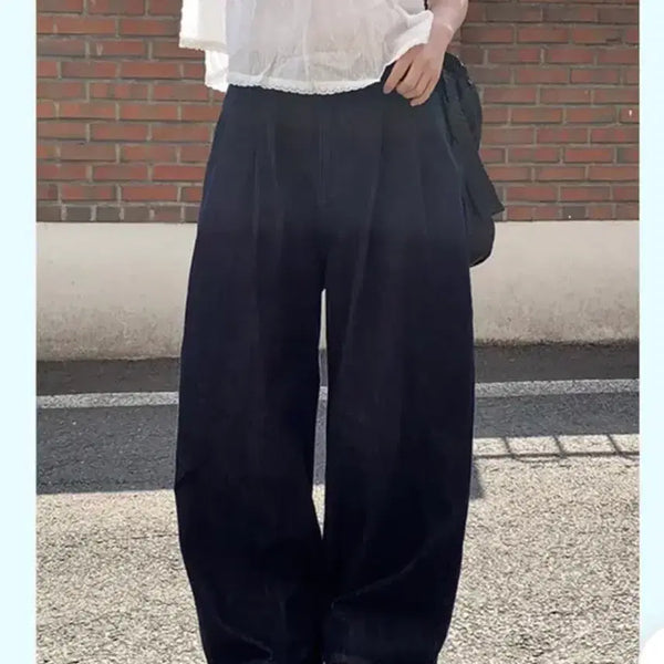 [BUNJANG] Raw Wide-Fit Pants / 생지 와이드핏 팬츠