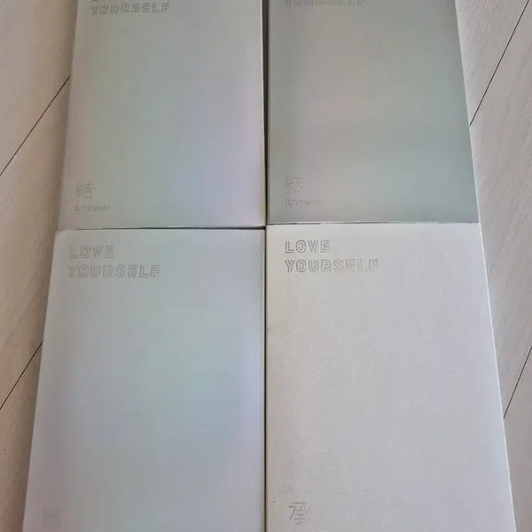 [BUNJANG] BTS LOVE YOURSELF 結 Answer Album 4-Version Set / 방탄소년단 BTS LOVE YOURSELF  Answer 앨범 4종 세트