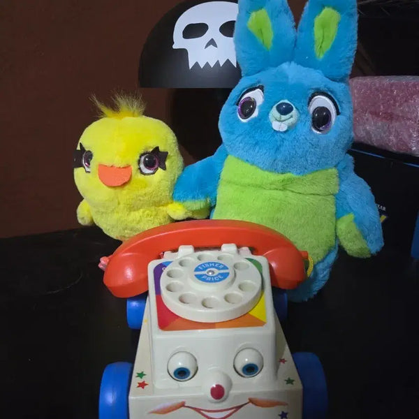[BUNJANG] Disney Pixar Toy Story Ducky & Bunny Chatter Phone Set / 토이스토리 더키버니+채터폰