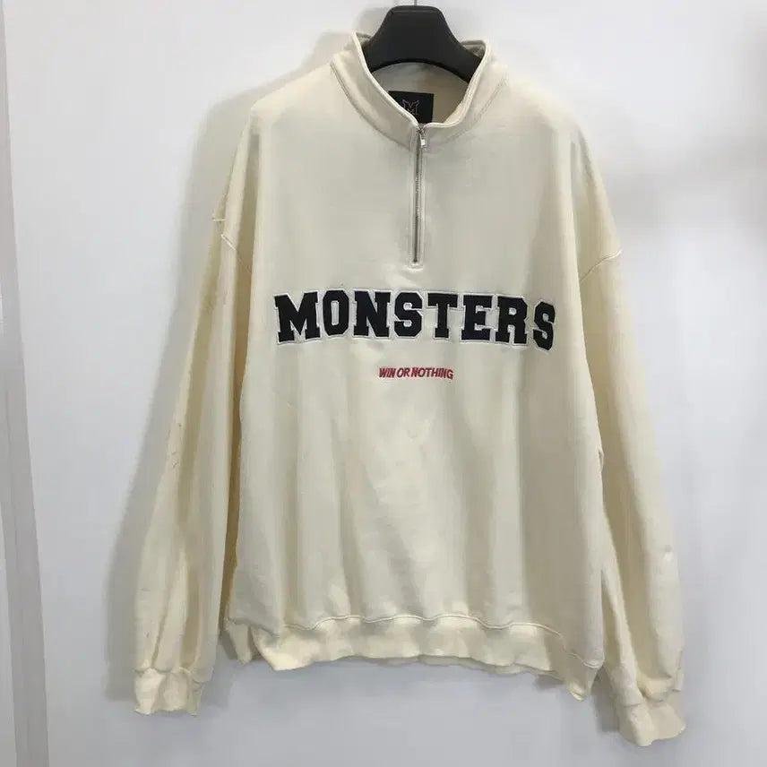 [BUNJANG] Choi Kang Baseball Monsters Half Zip-Up (4XL) / 최강야구 몬스터즈 하프집업 [4XL]