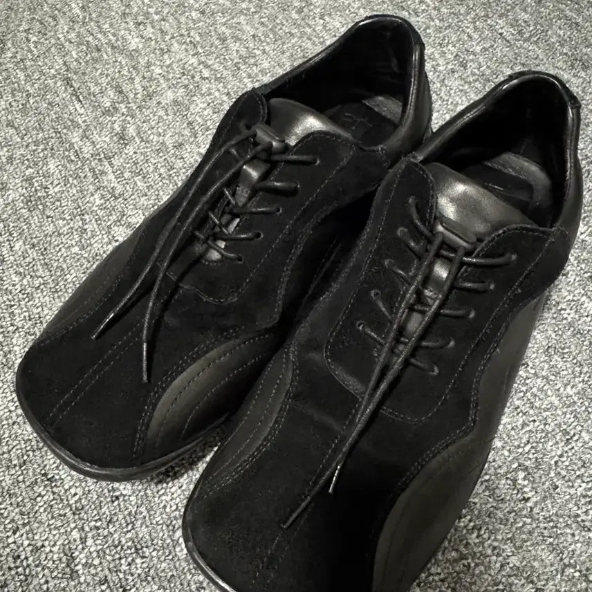 [BUNJANG] Femont Square Black Suede Shoes Size 275 / 페몬트 스퀘어 블랙 275