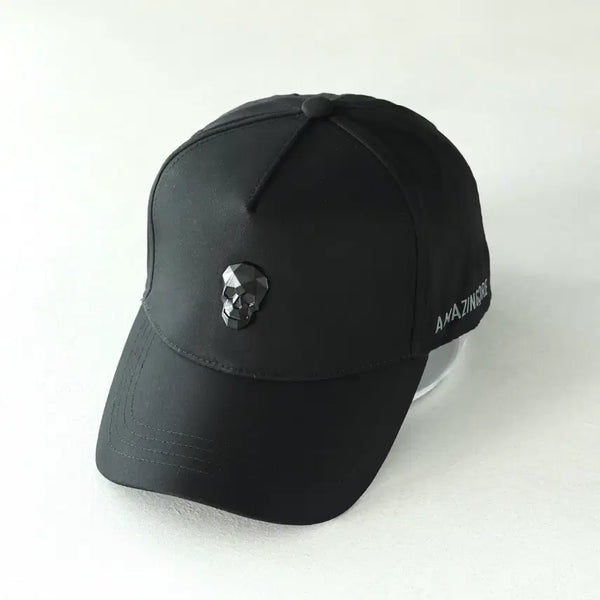 [BUNJANG] Amazingcree Skull Design Golf Cap / 어메이징크리 볼캡 골프모자