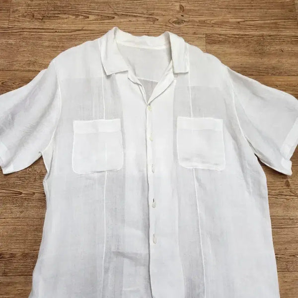 [BUNJANG] Korean Ramie Shirt / 모시셔츠
