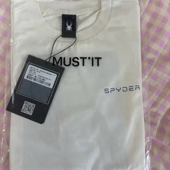 [BUNJANG] Spider White T-Shirt M / 스파이더 화이트 반팔티 M