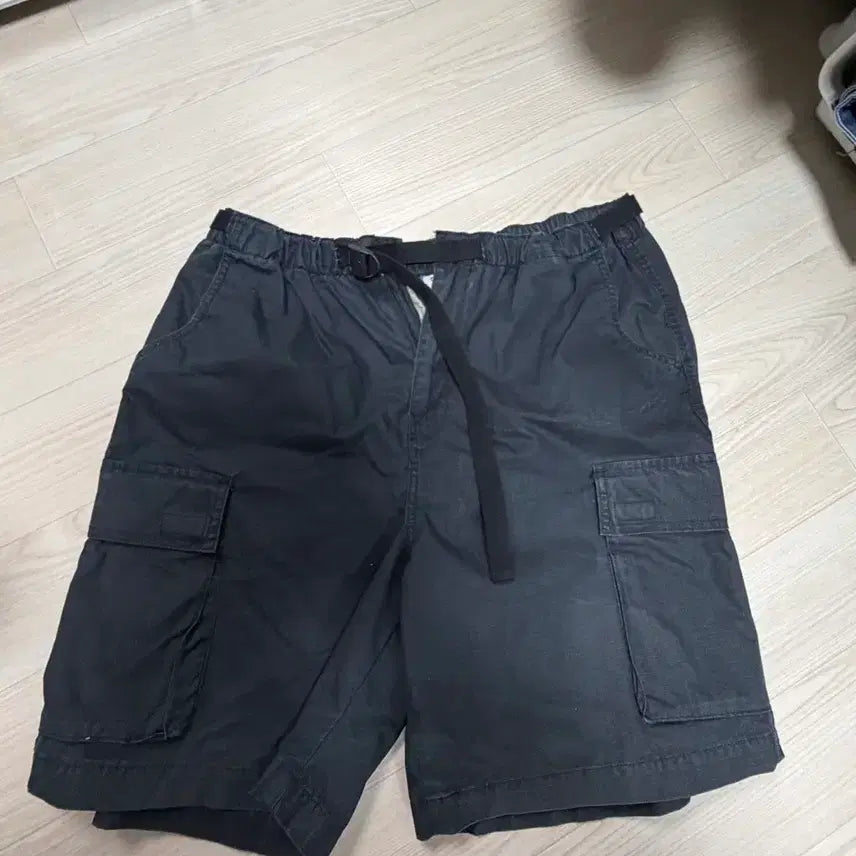 [BUNJANG] Carhartt WIP Stone Washed Cargo Shorts / 칼하트 원턴쇼츠 스톤 워시드 카고 반바지
