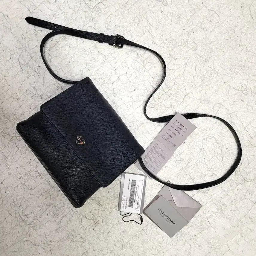 [BUNJANG] Jill Stuart Natural Leather Mini Crossbody Bag / 질스튜어트 천연소가죽 미니 크로스백