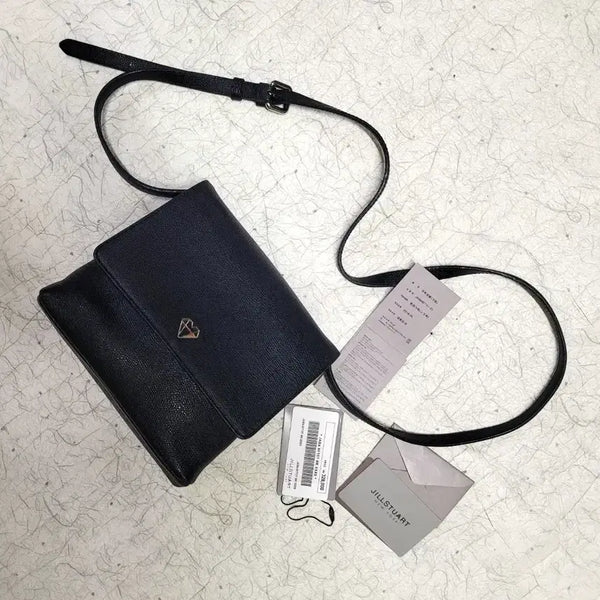 [BUNJANG] Jill Stuart Natural Leather Mini Crossbody Bag / 질스튜어트 천연소가죽 미니 크로스백