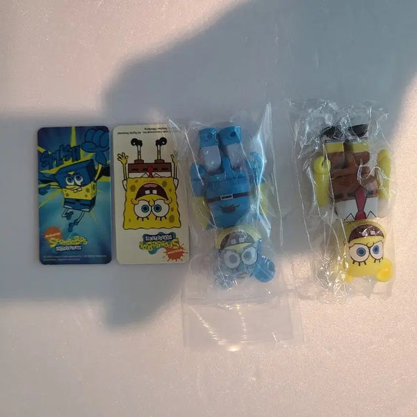[BUNJANG] SpongeBob SquarePants Bearbrick Regular Set / 베어브릭 스펀지밥 정규 세트