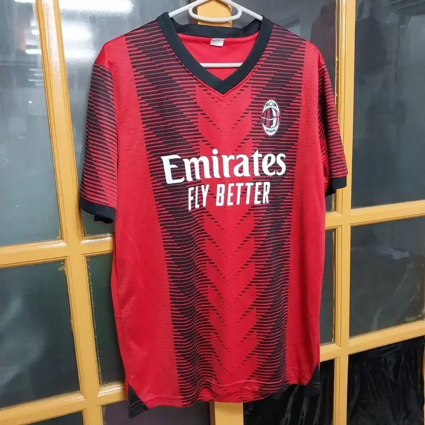[BUNJANG] AC Milan 23/24 Home Replica Jersey Men's Size 100 / AC밀란 반팔 레플 남성100