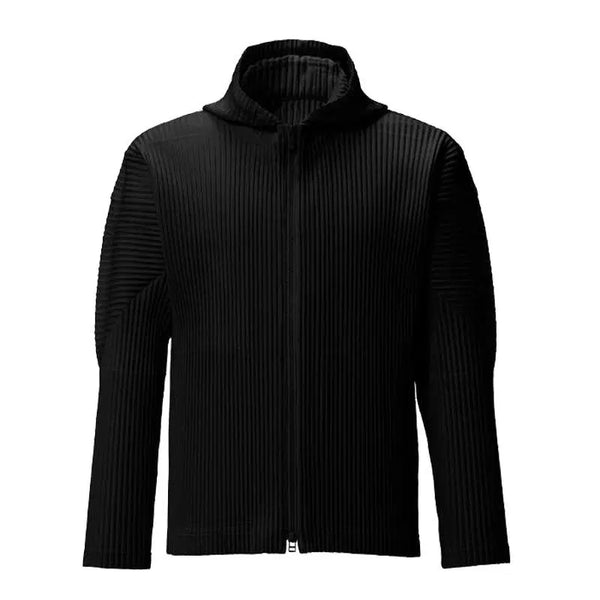 [BUNJANG] Homme Plissé Issey Miyake Hooded Zip-Up Black Size 3 / [구매] 옴므플리세 / 후드집업 블랙 3
