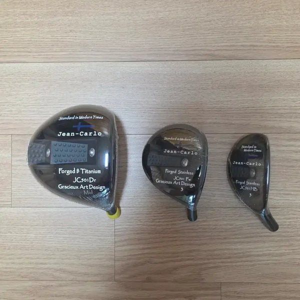 [BUNJANG] Gancarlo JC501 Driver, Wood, Utility Set / (신품) 장카를로 JC501 드라이버, 우드, 유틸 헤드