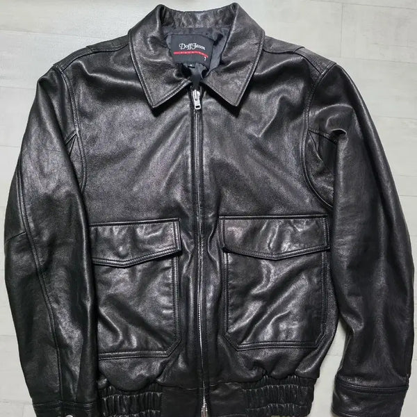 [BUNJANG] Dope Jason Premium Vegetable Lambskin A2 Jacket / 도프제이슨 프리미엄 베지터블 램스킨 A2 자켓 M