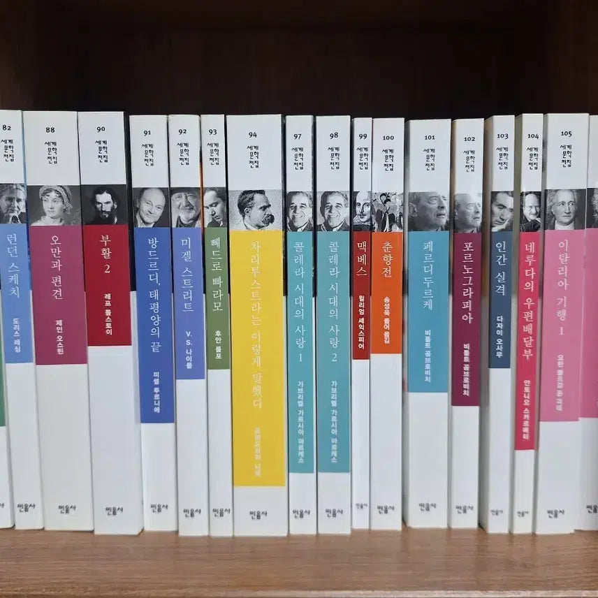 [BUNJANG] Minumsa World Literature Collection Set C - 31 Volumes / 민음사 세계문학전집 C세트