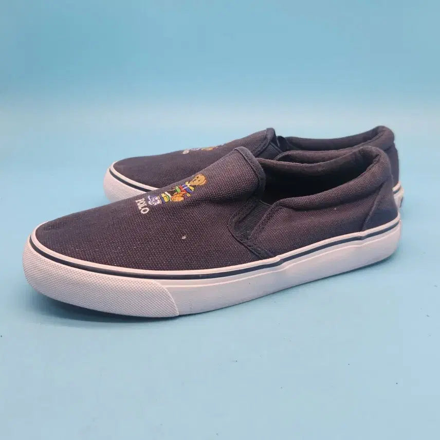 [BUNJANG] Polo Ralph Lauren Bear Slip-on Navy (230) / aa 폴로 랄프로렌 베어 슬립온 네이비 230