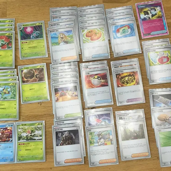 [BUNJANG] Pokemon Card Game Festival Deck (60 cards) / 축제장단 덱 포켓몬 카드 게임용