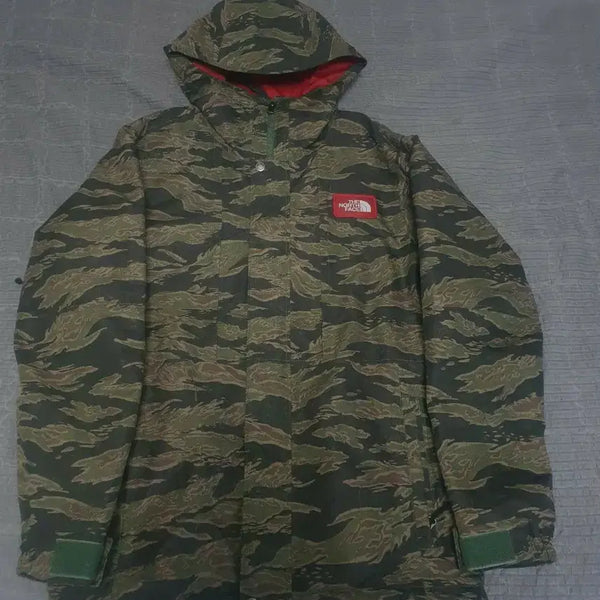 [BUNJANG] The North Face Tiger Camo Outdoor Jacket XL / 노스페이스 타이거카모 스키 낚시 아웃도어xl