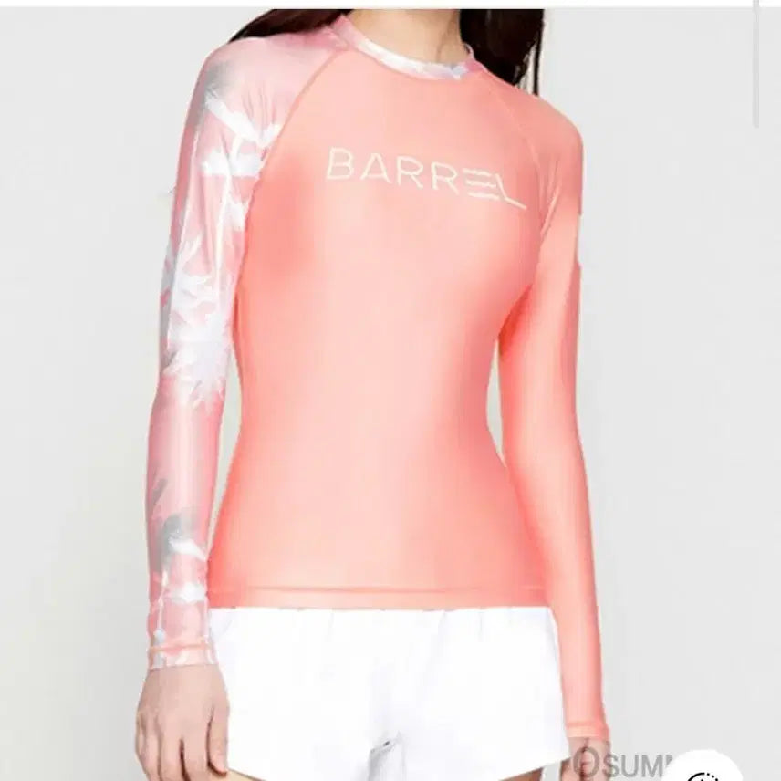 [BUNJANG] Barrel UPF 50+ Rashguard Top and Bottom Set / (1회착)자외선 UPF50+ 자외선차단기능성 레쉬가드 상하의세트