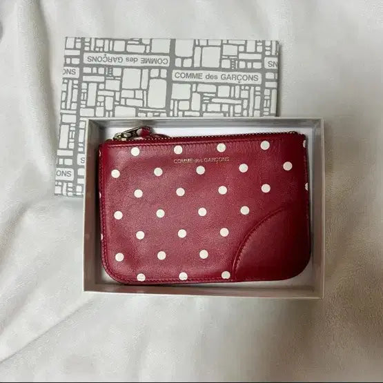 [BUNJANG] Comme des Garçons Polka Dot Wallet / 꼼데가르송 월렛 폴카 도트 지갑