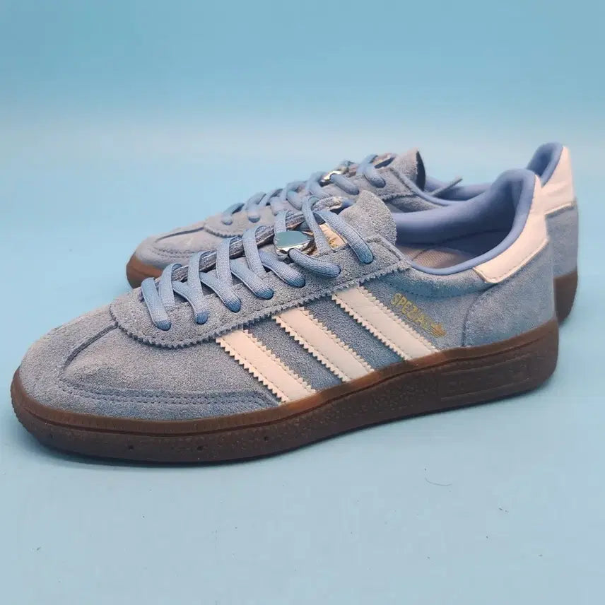 [BUNJANG] Adidas Spezial Light Blue Suede Sneakers / aa 아디다스 스페지알 라이트 블루 스웨이드 운동화 225