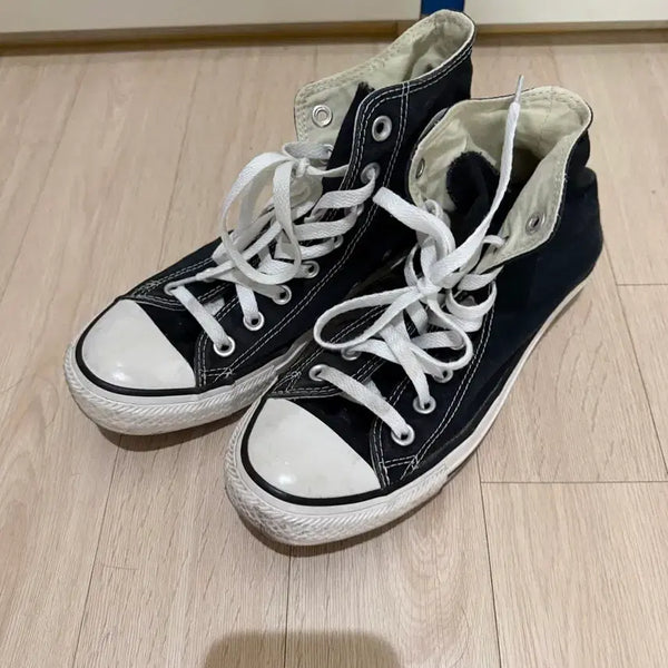 [BUNJANG] Converse All Star High Top Black 250mm / 컨버스올스타 하이 블랙 250