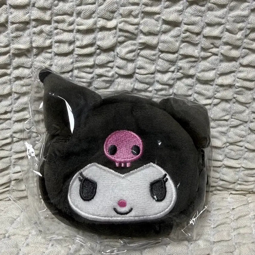 [BUNJANG] Sanrio Kuromi Mini Face Pouch / 산리오 미니페이스 파우치 쿠로미