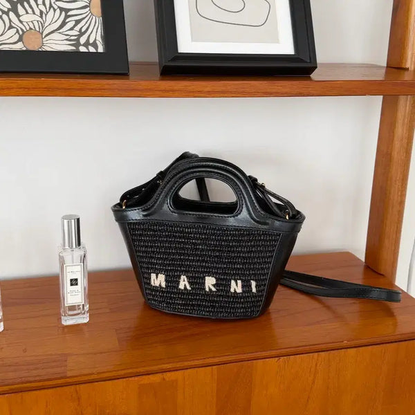 [BUNJANG] Marni Rattan Crossbody Bag / 마르니 라탄 크로스백