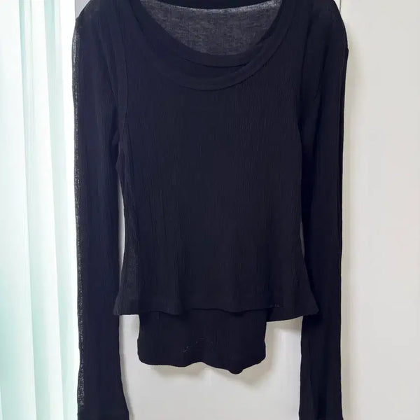 [BUNJANG] R2W Layered Top / R2W 레이어드 탑