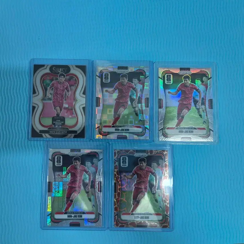 [BUNJANG] Kim Min-jae World Cup Prism Select Card Bundle / 김민재 월드컵 프리즘,셀렉트 카드 판매합니다