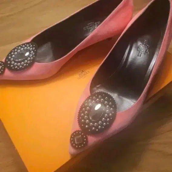 [BUNJANG] Hermes Suede Heels / 에르메스 스웨이드 힐