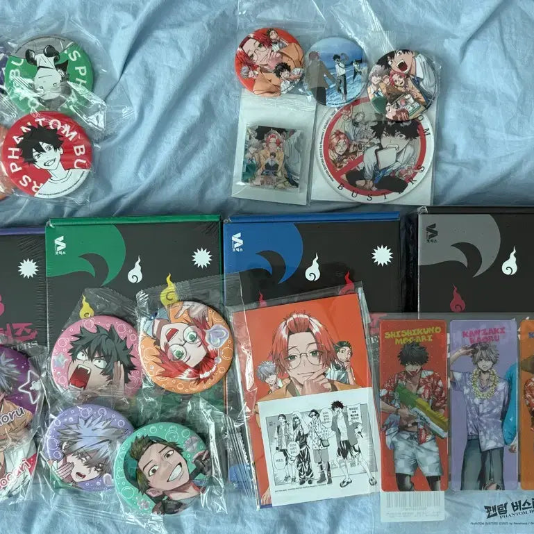 [BUNJANG] Phantom Busters Limited Edition Volumes 3-6, Special Benefit Volumes 1-2 / 팬텀버스터즈 3~6 한정판 미개봉, 1~2 특전