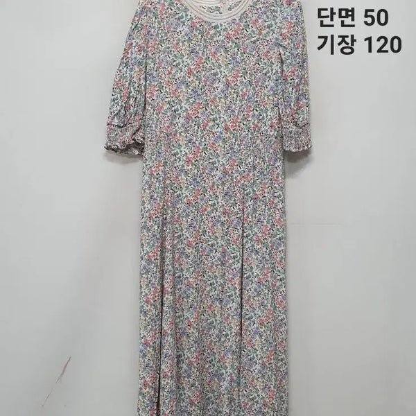 [BUNJANG] Thursday Island Floral Long Dress / 써스데이아일랜드 잔꽃 플라워 롱원피스
