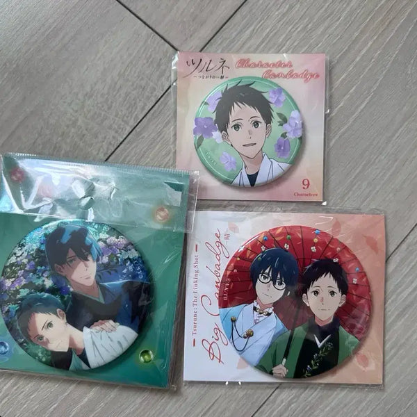 [BUNJANG] Tsurune Can Badge Bundle Set / 츠루네 캔뱃지