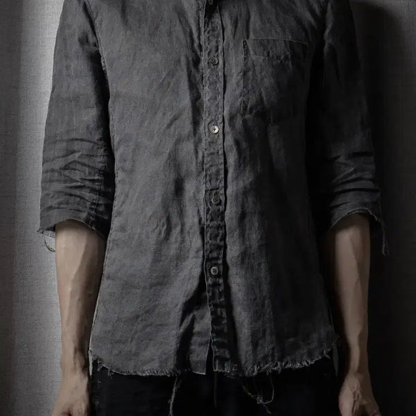 [BUNJANG] Baslop Linen Shirt / ba(s)lope 리넨 셔츠