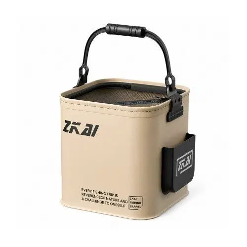 [BUNJANG] Fishing Bait Bucket with Air Pump / 기포기 장착형 두레박 낚시 새상품
