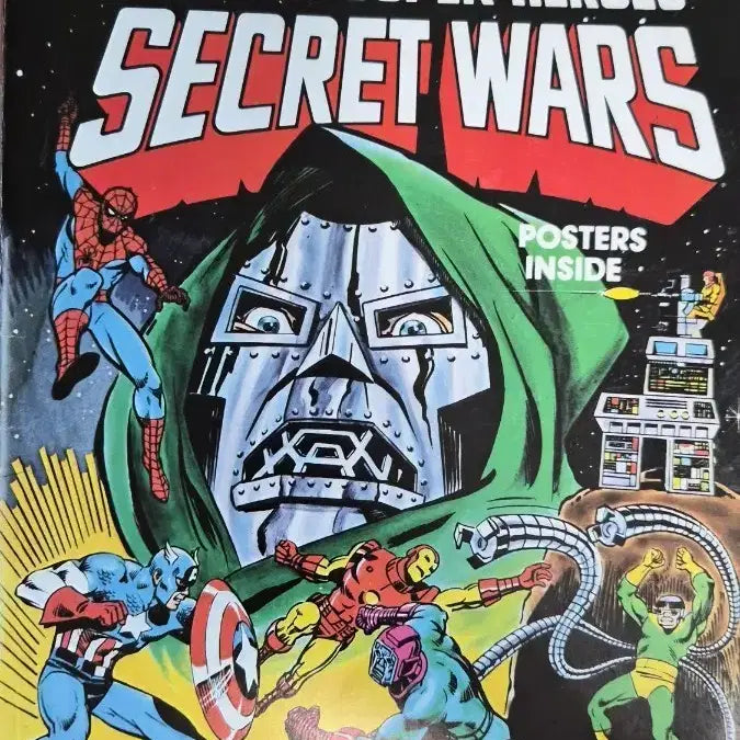 [BUNJANG] Marvel Super Heroes Secret Wars Coloring Activity Book / Coloring Activity Book ㅡ Marvel Super Heroes Secret Wars