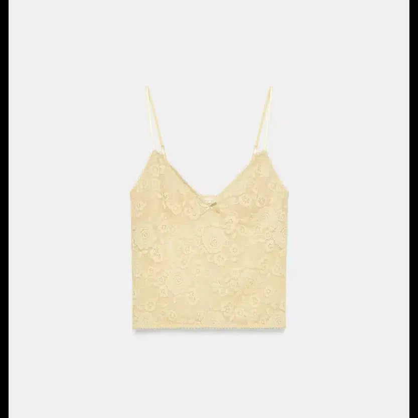 [BUNJANG] ZARA Lace Strap Top / 새상품 자라 레이스 스트랩 탑